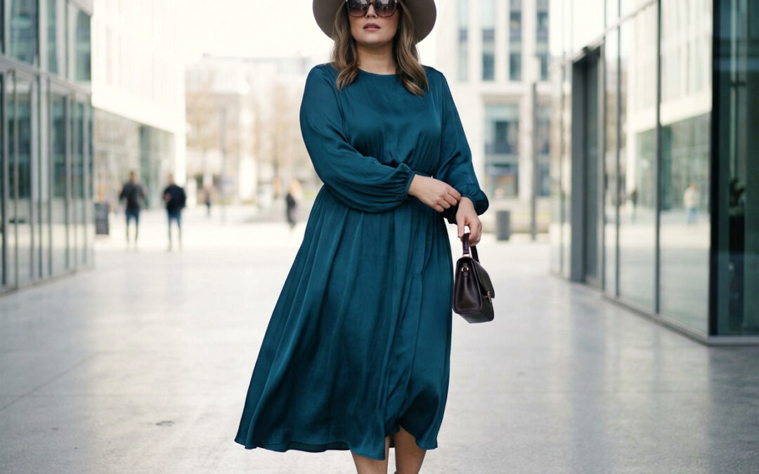 Mode petite ronde : bien choisir ses matières et couleurs